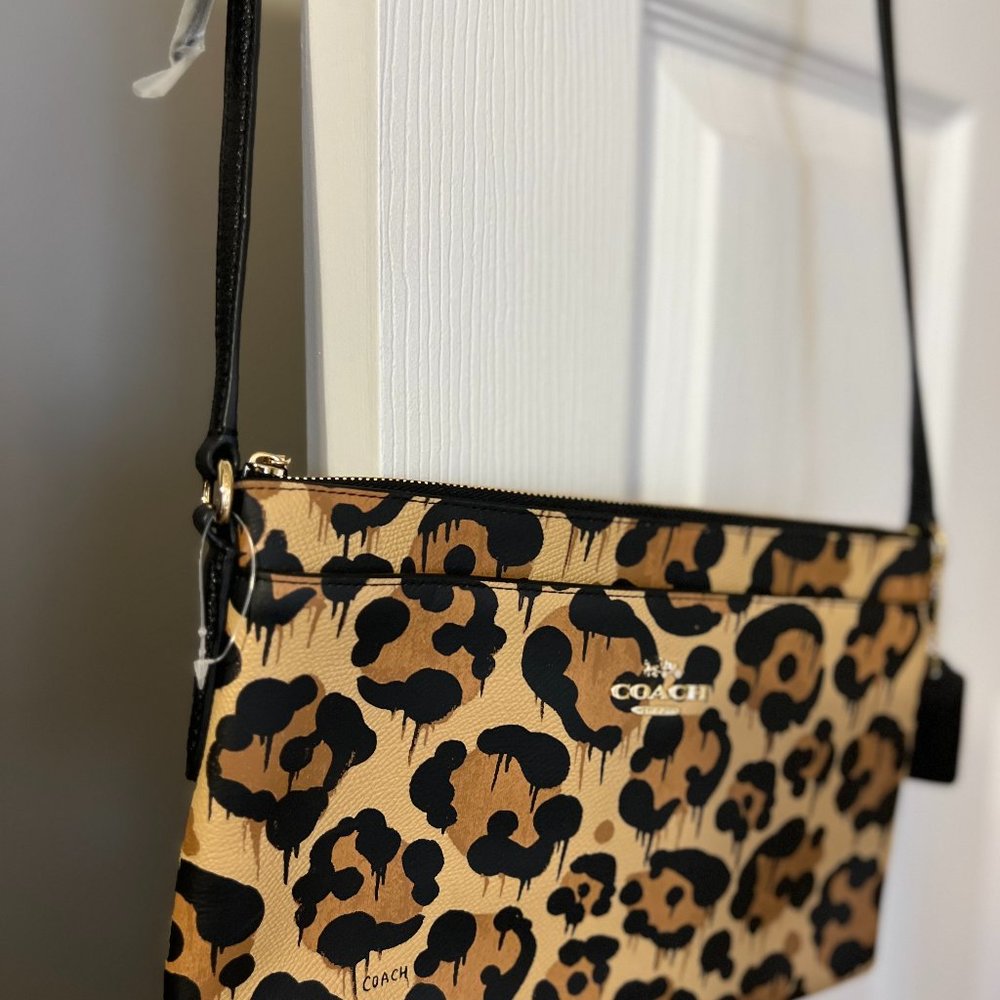 Coach Leopard Crossbody Bag
